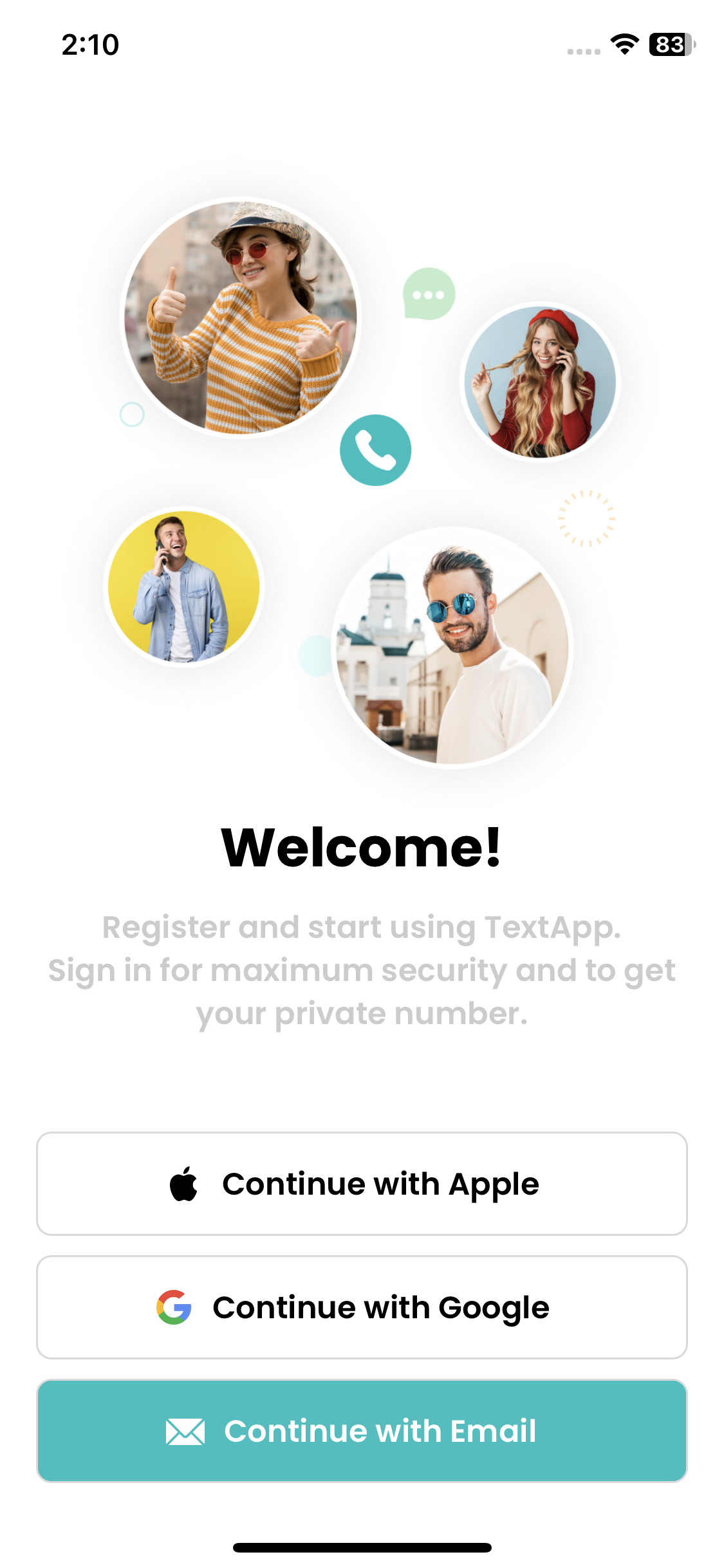 Sign up or log in